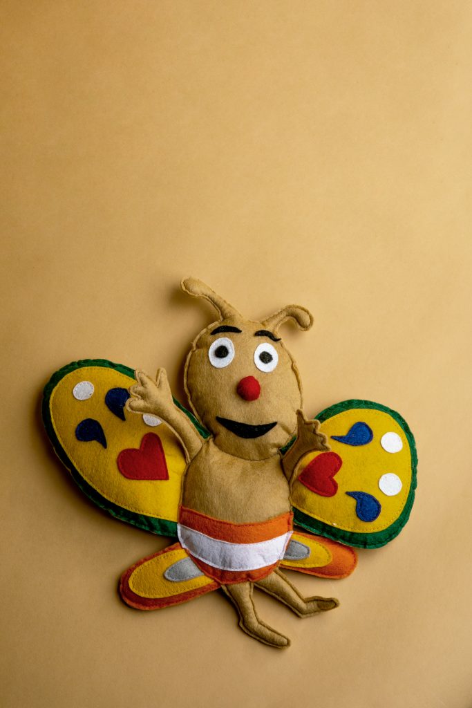 Muñeco de fieltro